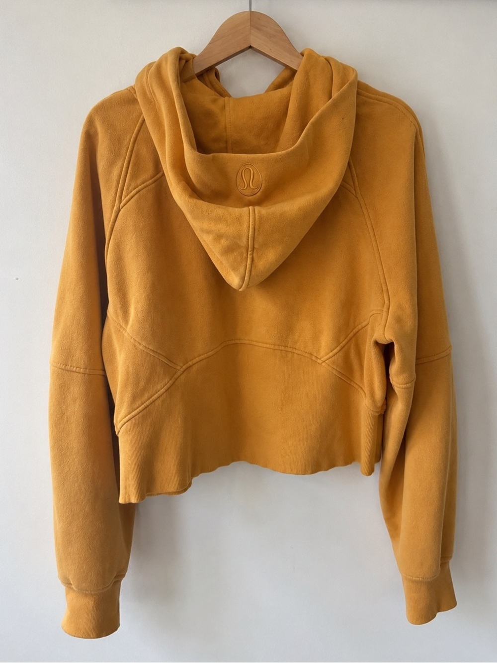 Lululemon Scuba Oversized Half-Zip Hoodie Mango Dream Size M/L - Picture 4 of 9
